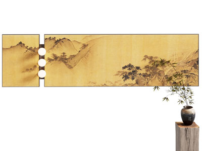 新中式山水画