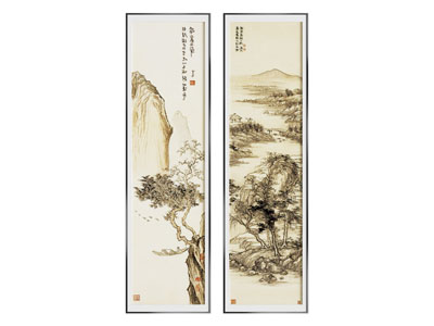 新中式装饰画 山水画