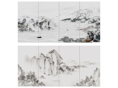 现代新中式挂画