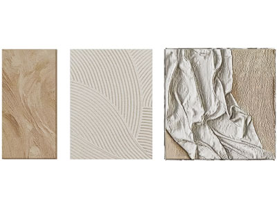 立体画 肌理画 装饰画