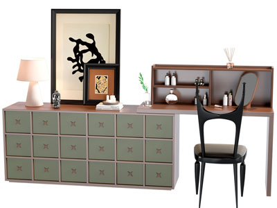 中古风梳妆台