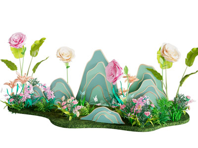现代美陈 花季