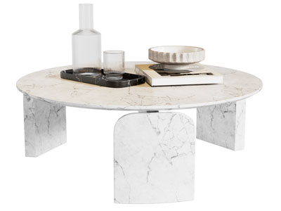 大理石茶几