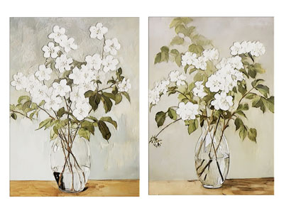 侘寂画 装饰画 植物画 油画