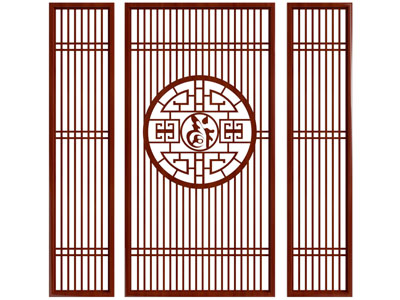 花格福字隔断