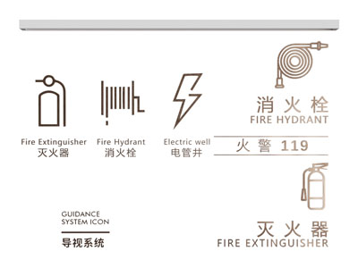 现代挂件 警示图标 墙饰