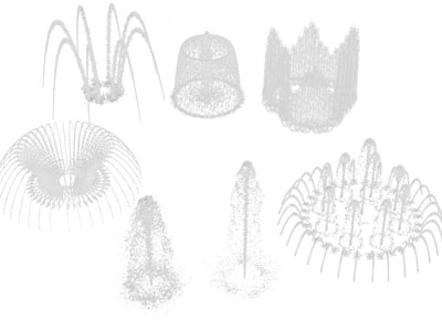 现代喷泉