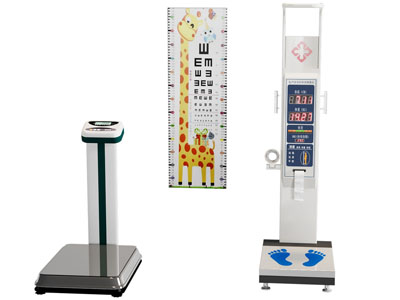 医疗器材 现代体重仪 身高测量器 儿童视力表