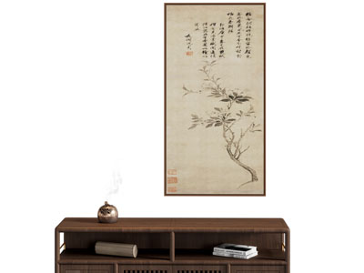 新中式玄关柜