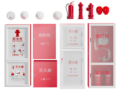 公用器材 灭火器 消防栓