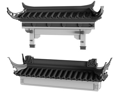 新中式屋檐
