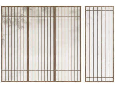 新中式隔断 玄关屏风隔断