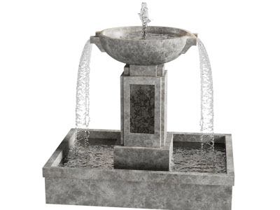 户外园林景观喷泉水池