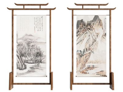 新中式隔断