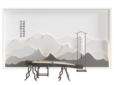 新中式古筝 乐器