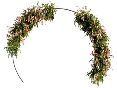 拱形花架 廊架