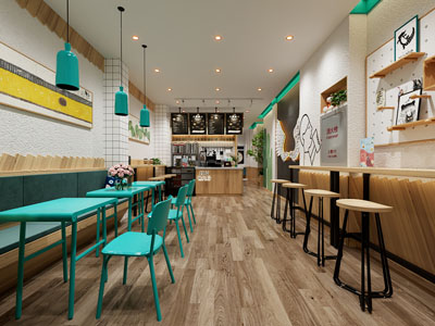北欧奶茶店