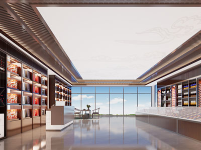 新中式烟酒店