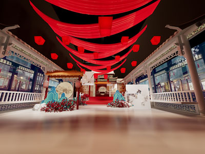 复古婚纱摄影 古风场景婚礼 宋代古风场景 宋代婚礼场