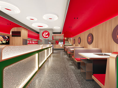 现代火锅店 火锅餐厅