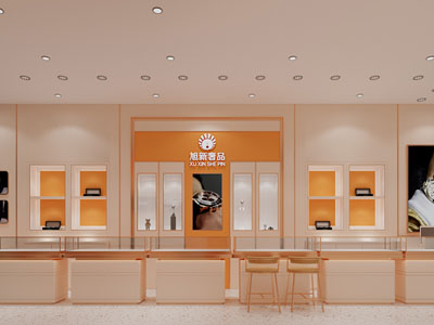 现代轻奢珠宝店 手表店 手表道具 珠宝首饰店 奢侈品店