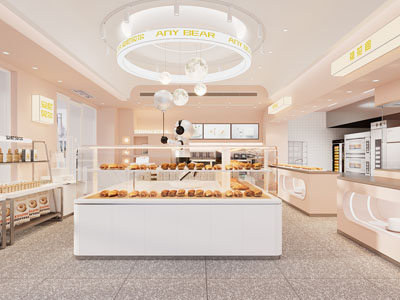现代烘培店 甜品店 面包店