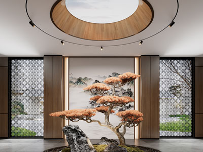 新中式景观造景