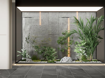 植物堆 室内景观园艺小品