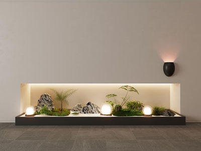 现代室内景观造景园艺小品 植物组合