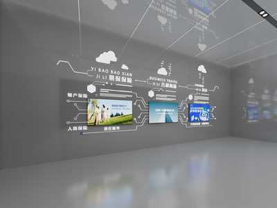 现代电路板文化墙