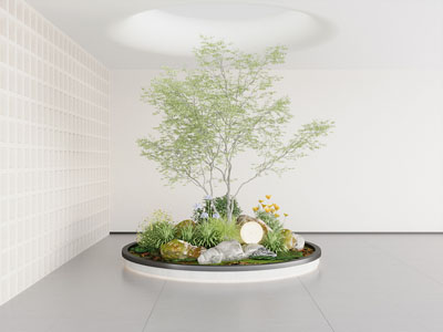 现代花池
