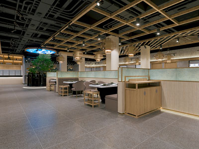 现代火锅店