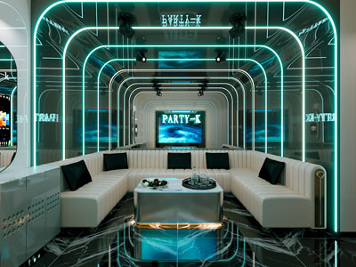 现代简约KTV