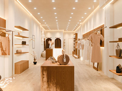 现代女装专卖店