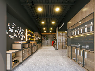 工业风数码店 相机店