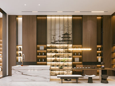 新中式中式茶叶店