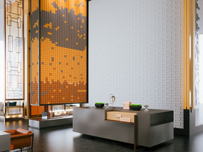 现代酒店大堂
