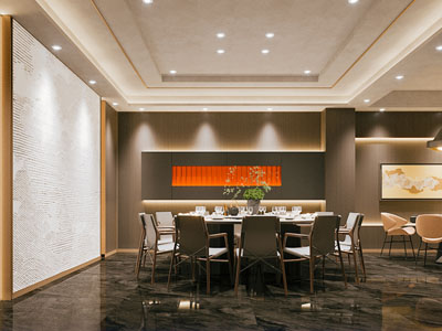 新中式餐饮包厢 现代餐饮包厢