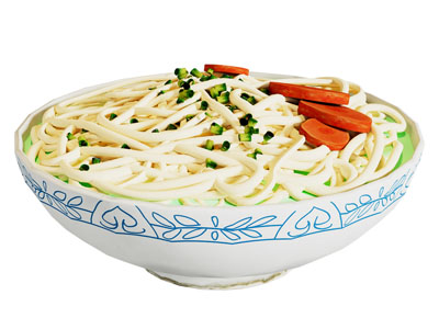 现代面条 阳春面 清汤面