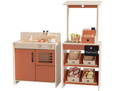 儿童厨房 扮家家玩具 积木玩具