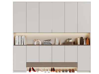 玄关隔断鞋柜