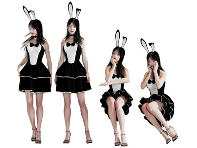 现代兔女郎 cos 人物 女孩 女人