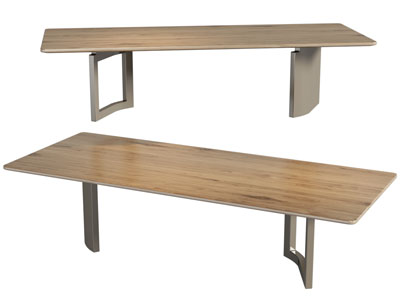 现代长方形餐桌