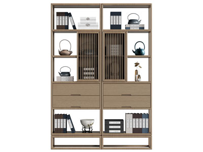 新中式博古架