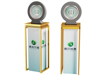 现代展示台投影酒柜