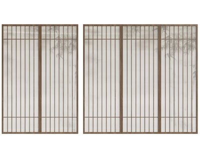 新中式隔断