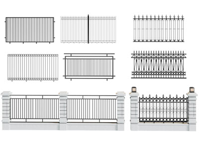 庭院围墙铁艺护栏