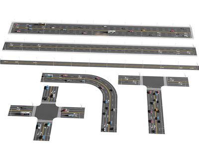 现代道路