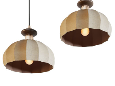 现代中古风吊灯 床头吊灯 小吊灯
