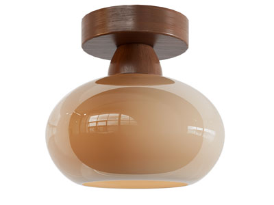 中古奶油吸顶灯
